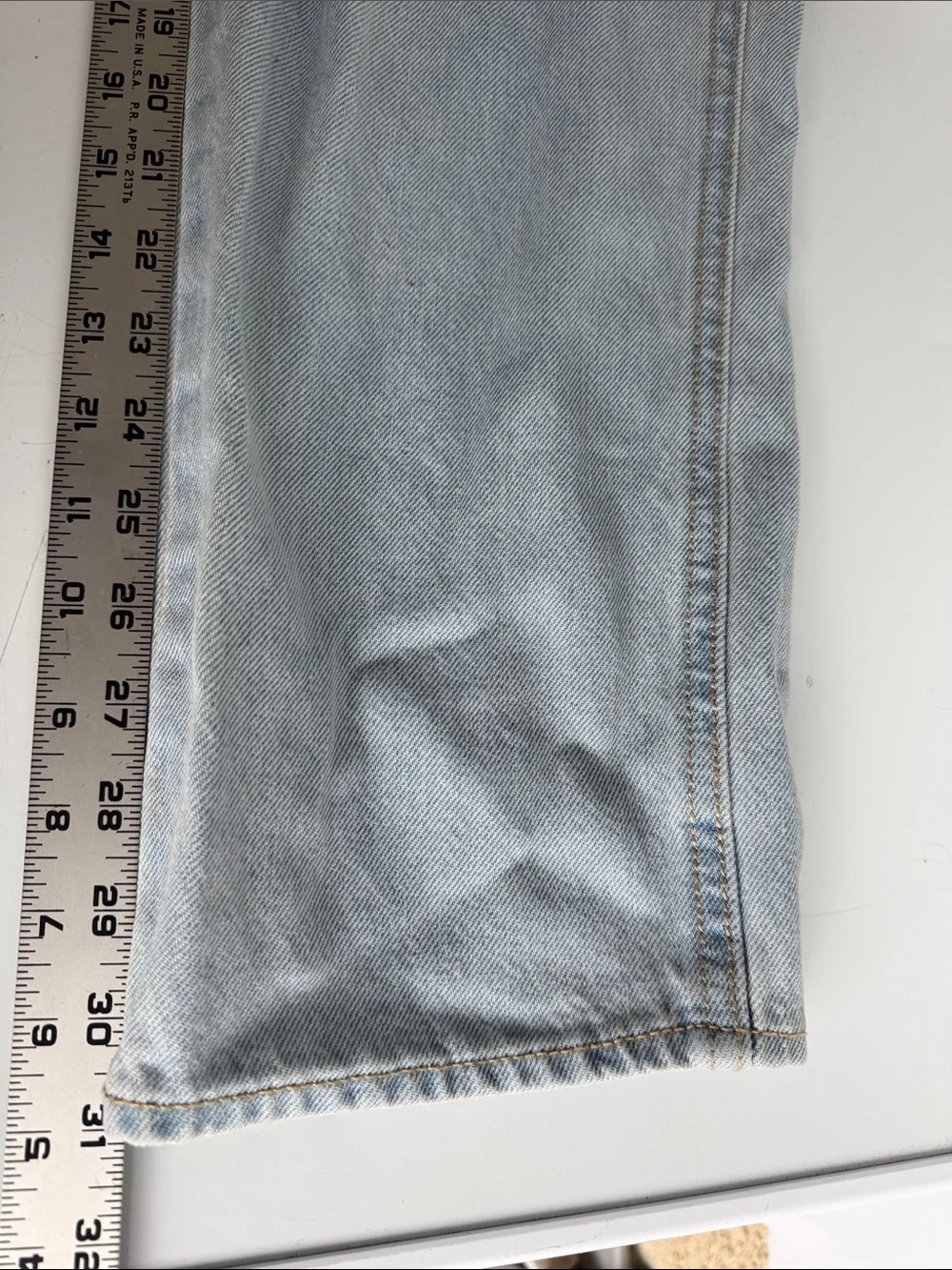 NEW OLD NAVY BIB OVERALLS SIZE 6 TALL LIGHT WASH BLUE - Picture 6 of 8